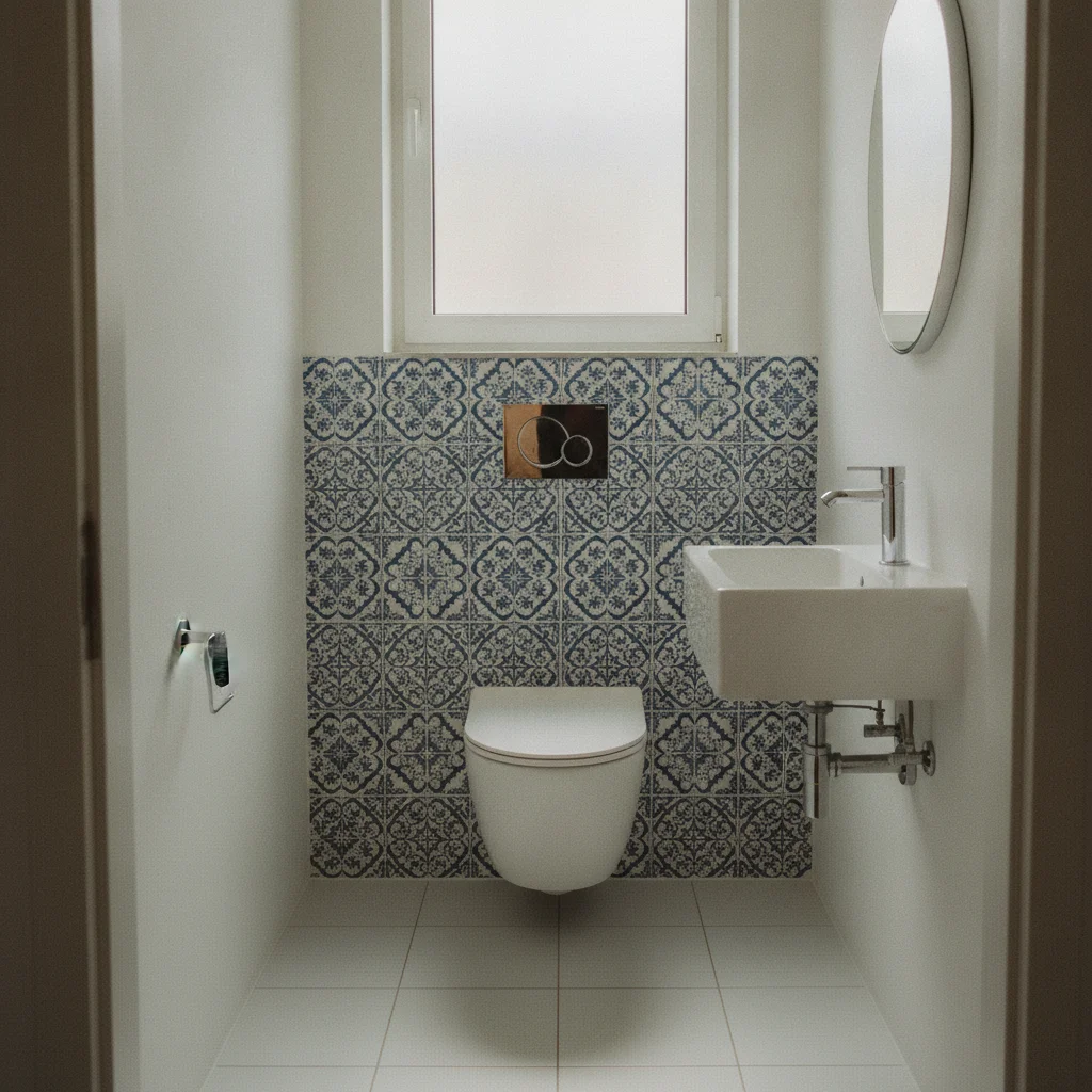Adhésif mural dans les WC : la petite pièce qui mérite un grand effet